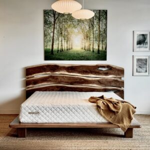 Walnut Platform bed frame
